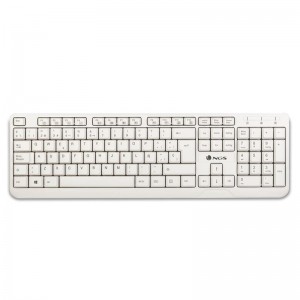 TECLADO NGS SPIKE USB WHITE