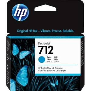 TINTA HP 712 3ED67A CYAN