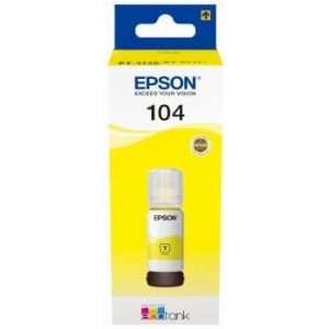 TINTA EPSON BOTE 104 YELLOW...